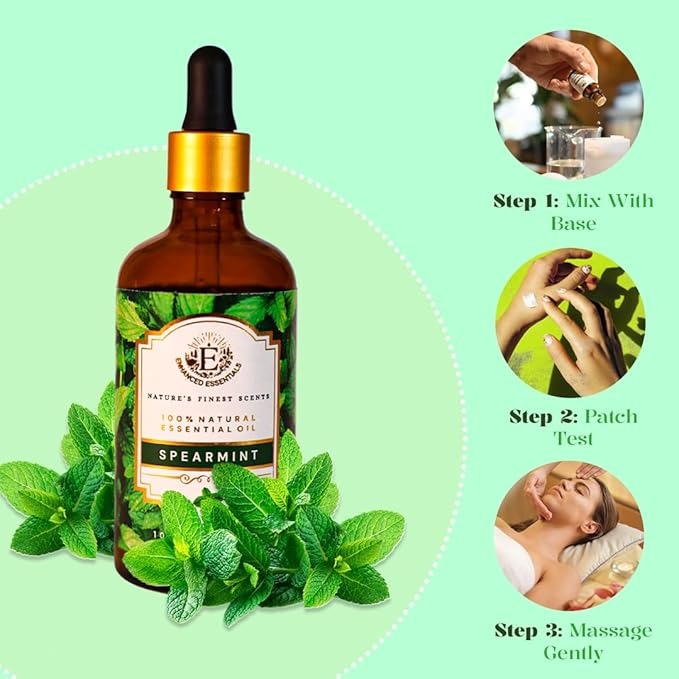 Enhanced Essentials Luxurious Spearmint Essential Oil - 100 ml