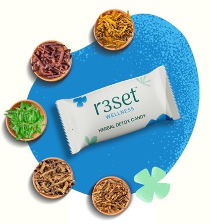 R3set Herbal Detox - 60 candies