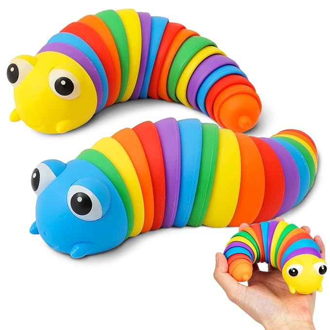 Wembley Caterpillar Toy Toddler Toys for Kids Fun Sensory Play Flexible Joint