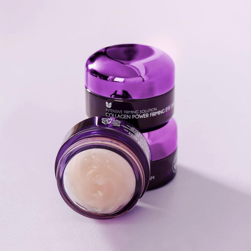 MIZON Collagen Power Firming Eye Cream, For Dark Circles and Puffiness, Improving Skin Elasticity, Highly Concentrated Collagen 25ML