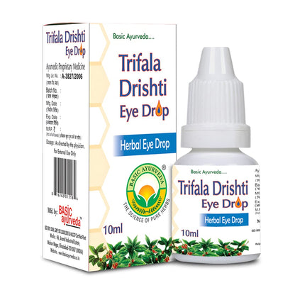 Basic Ayurveda Trifala Drishti Eye Drops - 10 ml