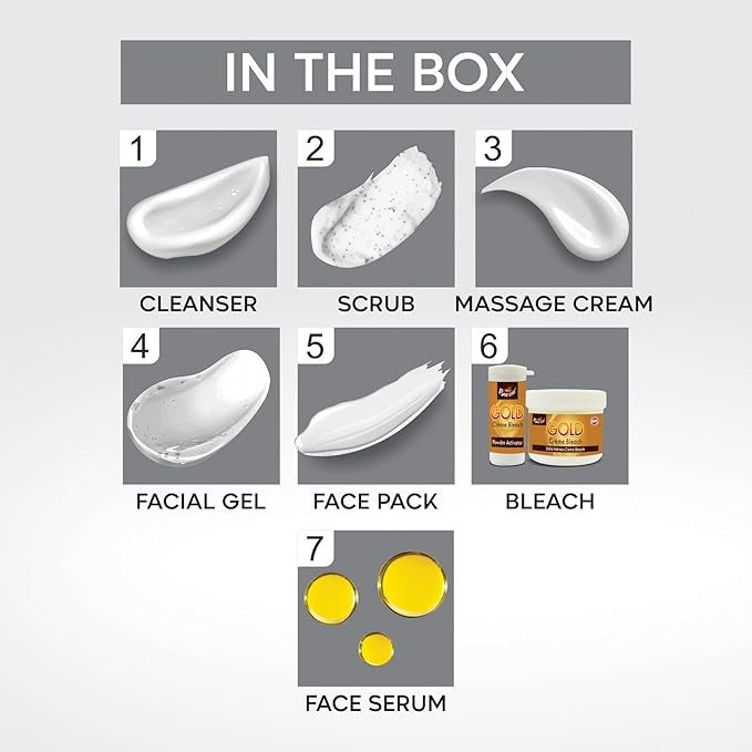 Bee One Complete 5 Step Silver Facial Kit for Radiance & Youthful Glow - 312 gms