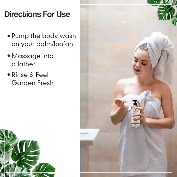 Prasatti Herbal Organic Shea Butter and Argan Oil Body Wash for Nourishing Hydration for Soft, Smooth, and Clear Skin | 250 Ml