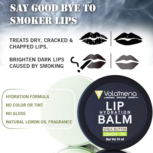 Volamena Lip Hydration Balm With Shea Butter Lip Balm For Women - 10 ml