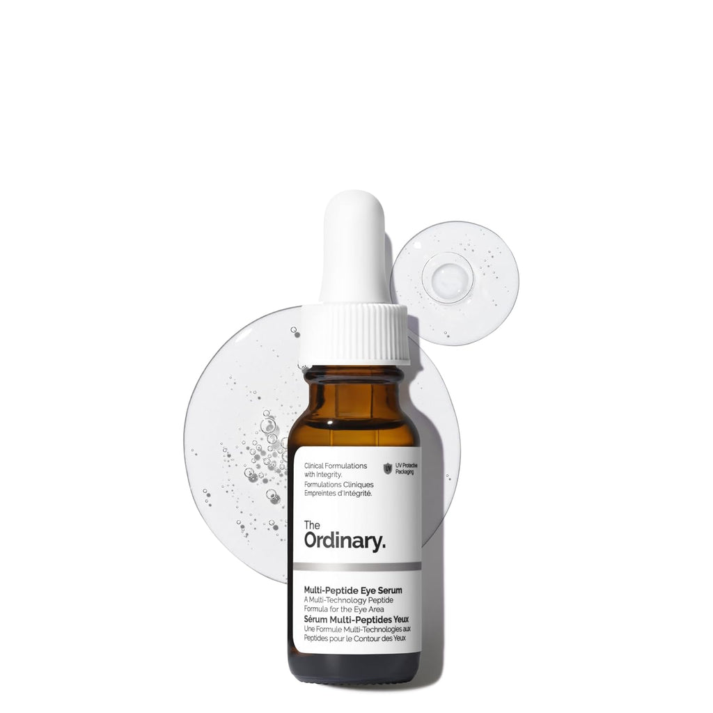 The Ordinary Multi-Peptide Eye Serum, Anti-Aging Formula for Crowâ€™s Feet, Dark Circles & Puffiness, 15ml