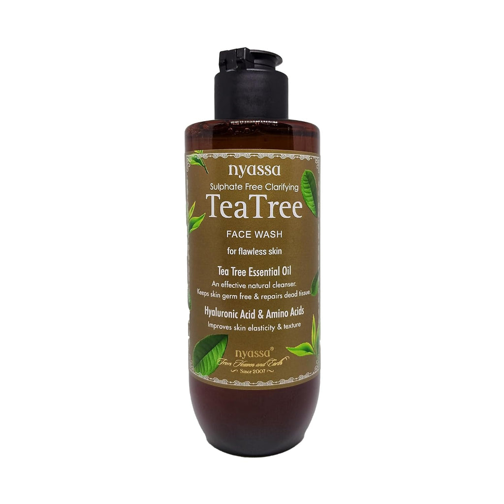 Nyassa Sulphate Free Clarifying Tea Tree Face Wash - 210 Ml