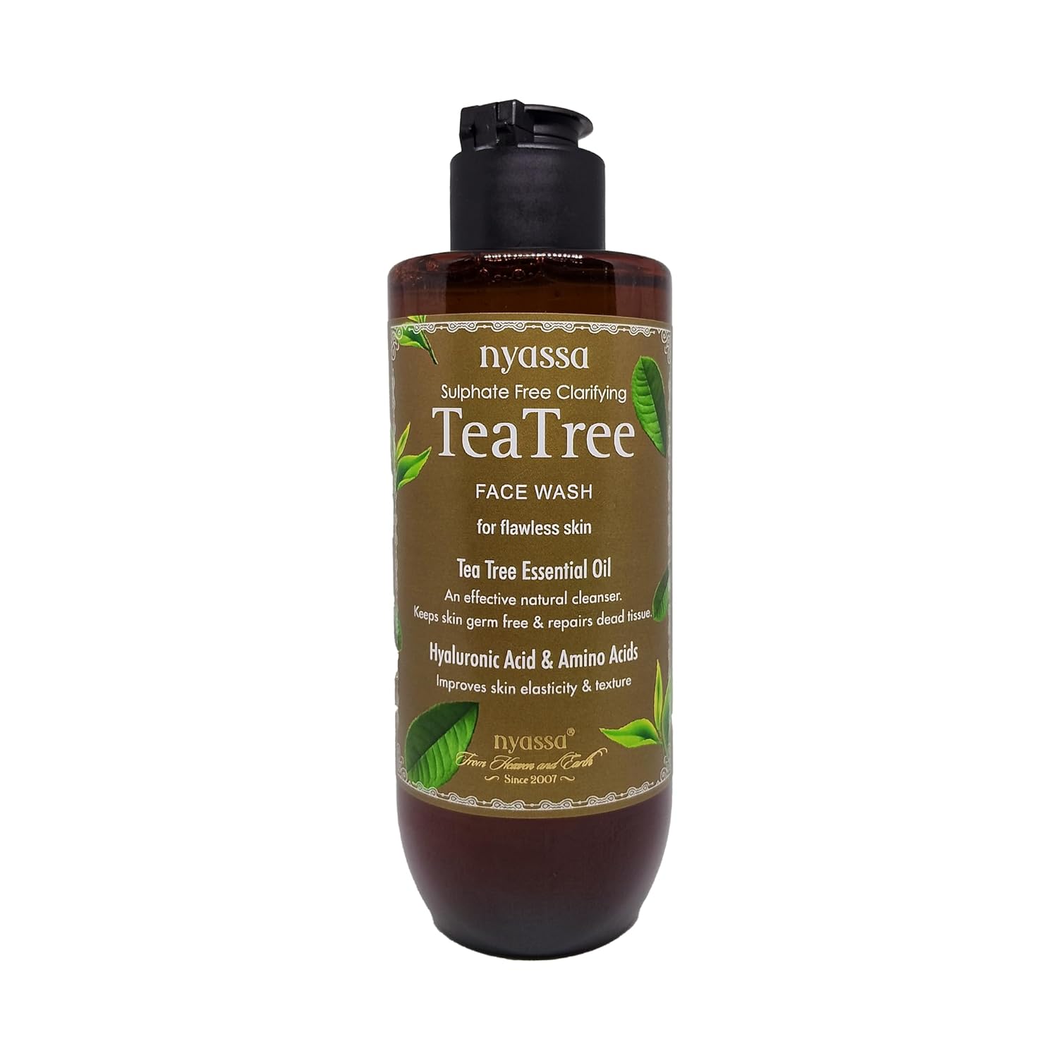 Nyassa Sulphate Free Clarifying Tea Tree Face Wash - 210 Ml