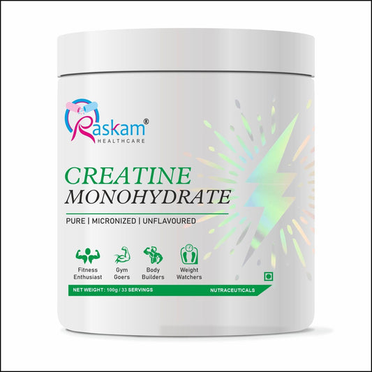 Creatine Monohydrate 100g â€“ Micronised Formula | Boost Strength, Endurance & Muscle Recovery | Unflavoured Workout Supplement