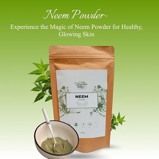 Vriksha Veda Neem Powder for Skin Face and Hair - 100 gms