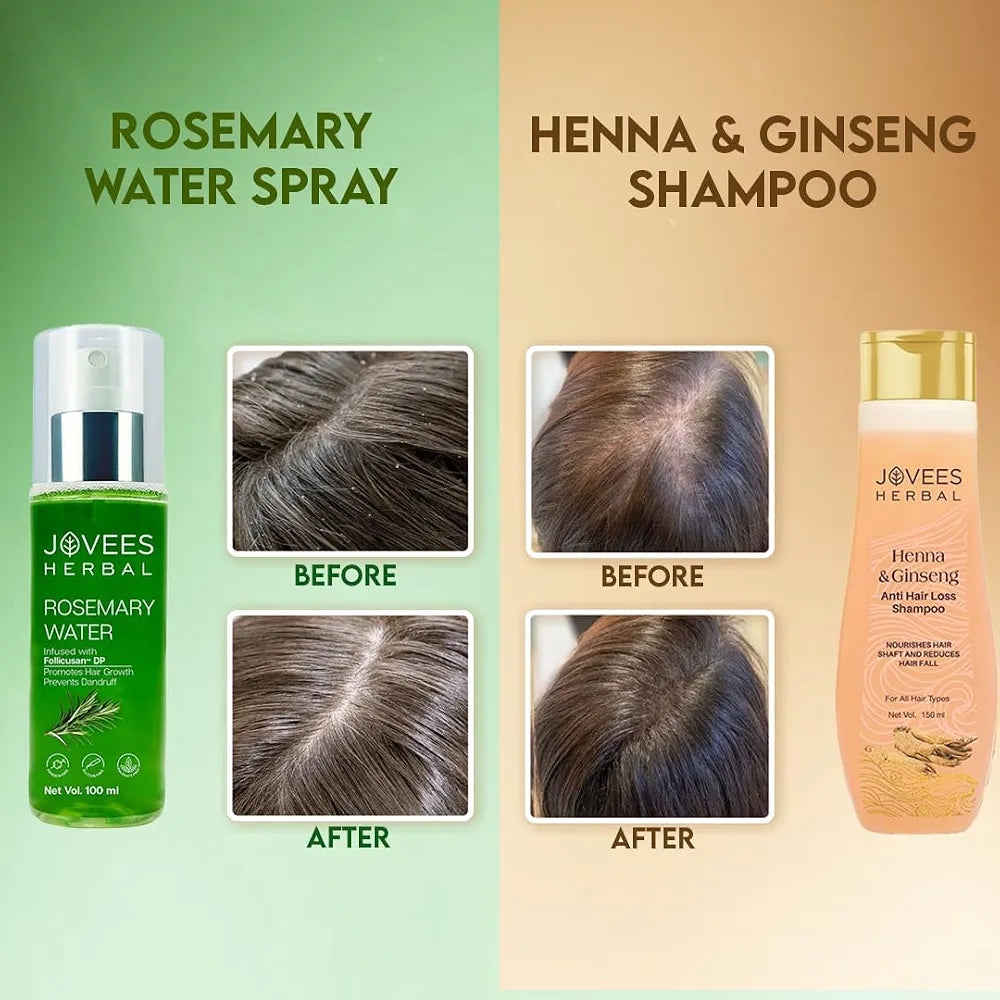 Jovees Herbal Rosemary Water & Anti Hair Loss Shampoo