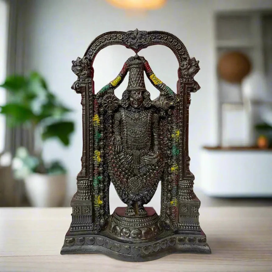 Alila Marble Finish Murti Idol Statue Sculpture Spiritual Hindu God Decorative Idols