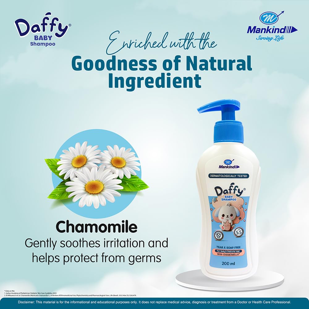 Mankind Daffy baby shampoo 200 ml