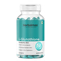 Herbal Max L-Glutathione Tablets for Skin Whitening 60 Tablets | With Vitamin C & Antioxidants | Supports Glowing, Hydrated & Youthful Skin | Unisex Supplement