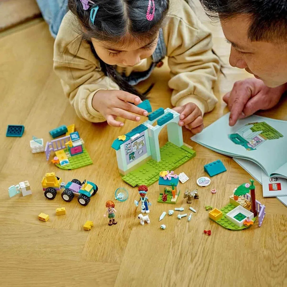 Lego Friends Farm Animal Vet Clinic Toy Veterinary Care Role Play 42632