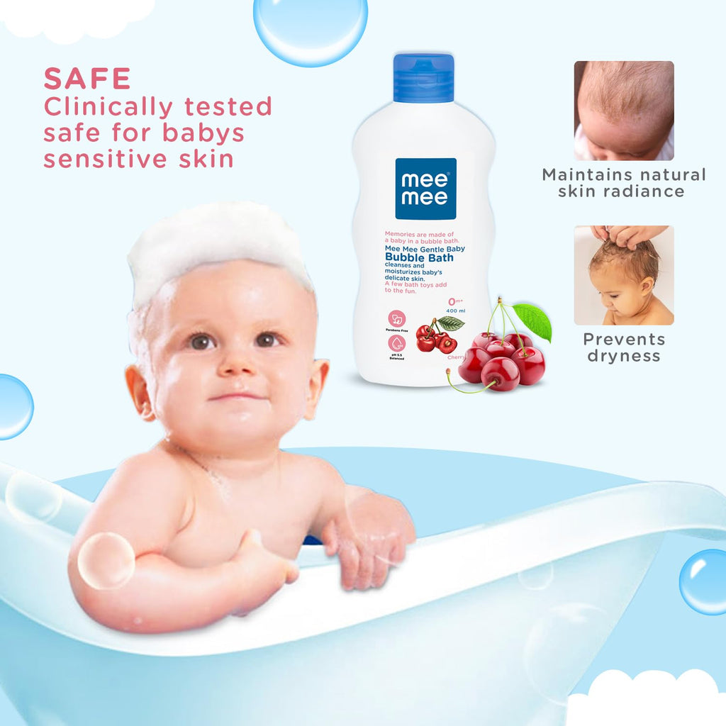 Mee Mee Gentle Baby Body Wash & Bubble Bath - 400 ml