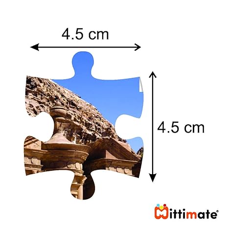 Mittimate Petra of Jordan Jigsaw Puzzle Game for Kids Age 4 to 6 Old 36 Pieces Puzzle Toy