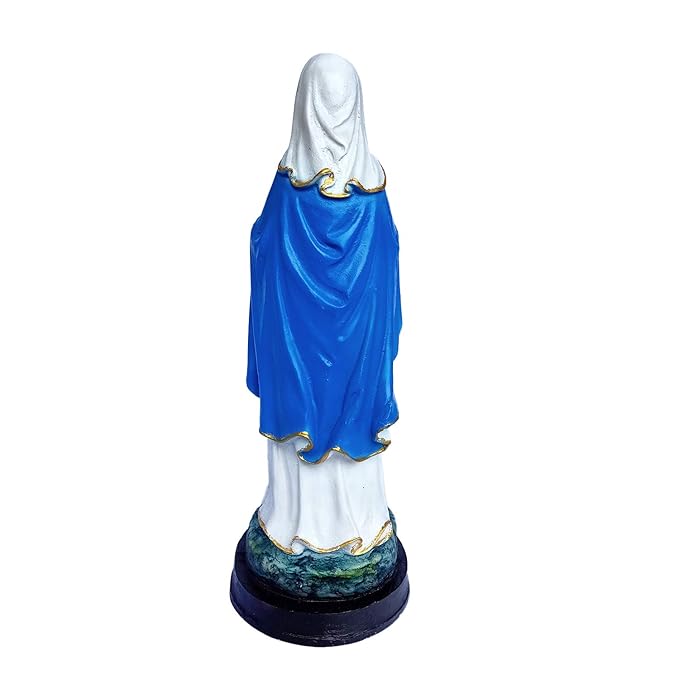 Newven Polymarble Mary Catholic Wall Decorative Christian Statues