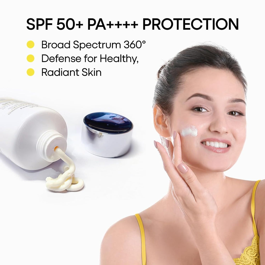 Ethiglo 360 Block Sunscreen Gel SPF 50+ : 50 GM : Pack of 1