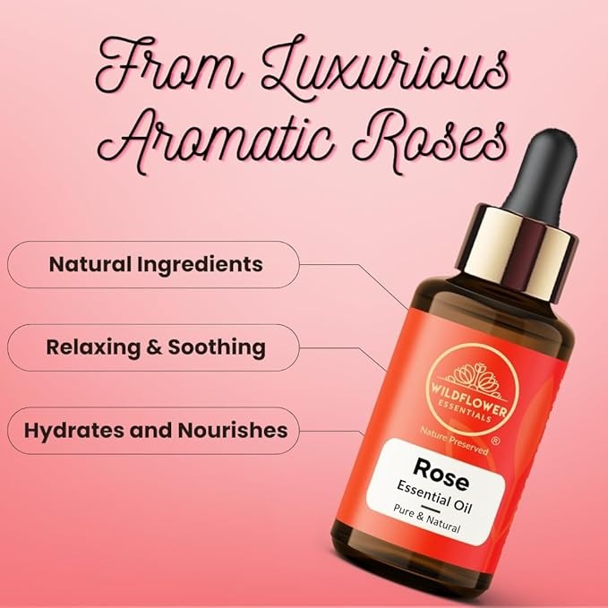 Wildflower Essentials Rose Essential Oil - 15 ml