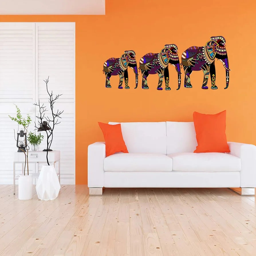 Rangoli Vinyl Wall Sticker Self-Adhesive Wall Decor Parent 2 Design-20