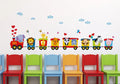 Decals Design Train of Joy with All Animals in it and Love Wall Sticker