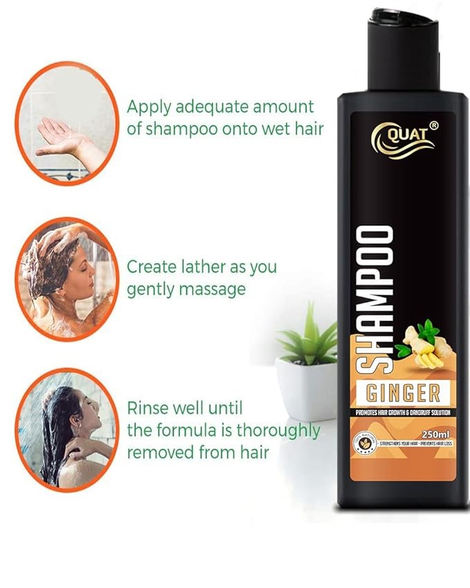 Quat Pure Ginger hair shampoo - 250 ml