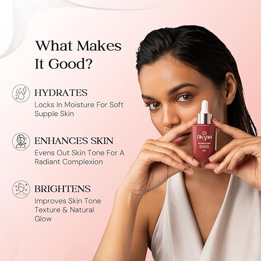 Divyaa Divine Radiance Elixir Niacinamide Saffron - 40 ml