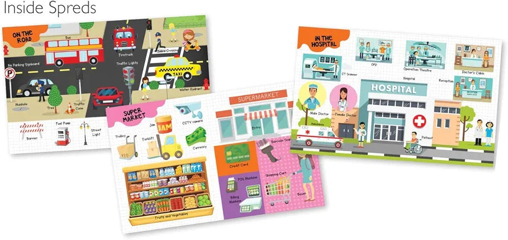 Hello Friend Princess MakeUp Kit Set With Interactive Fun Puzzles Of 5 Colourful Spreads, 4+ yrs