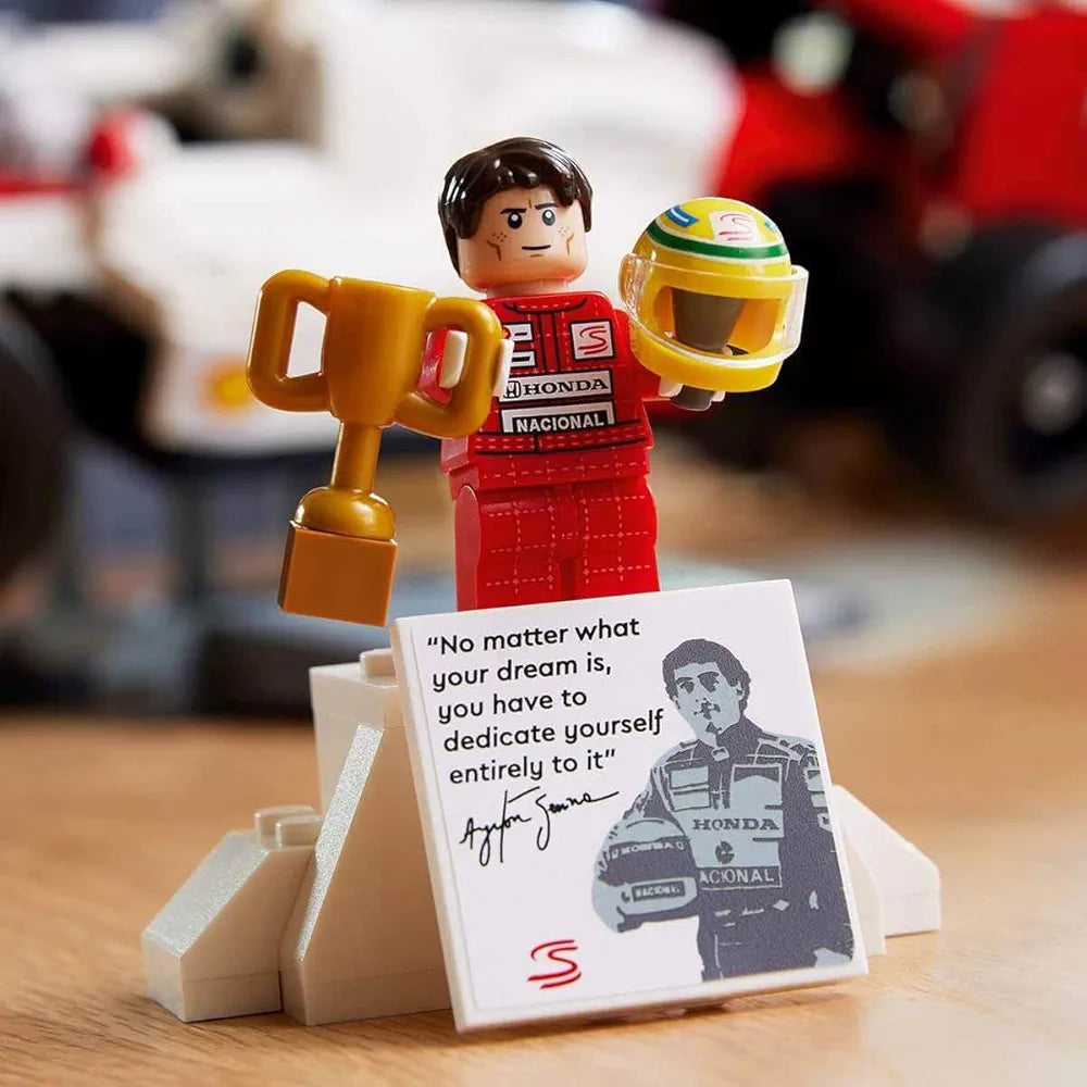 Lego Icons McLaren MP4/4 & Ayrton Senna Model Car for Adults 10330