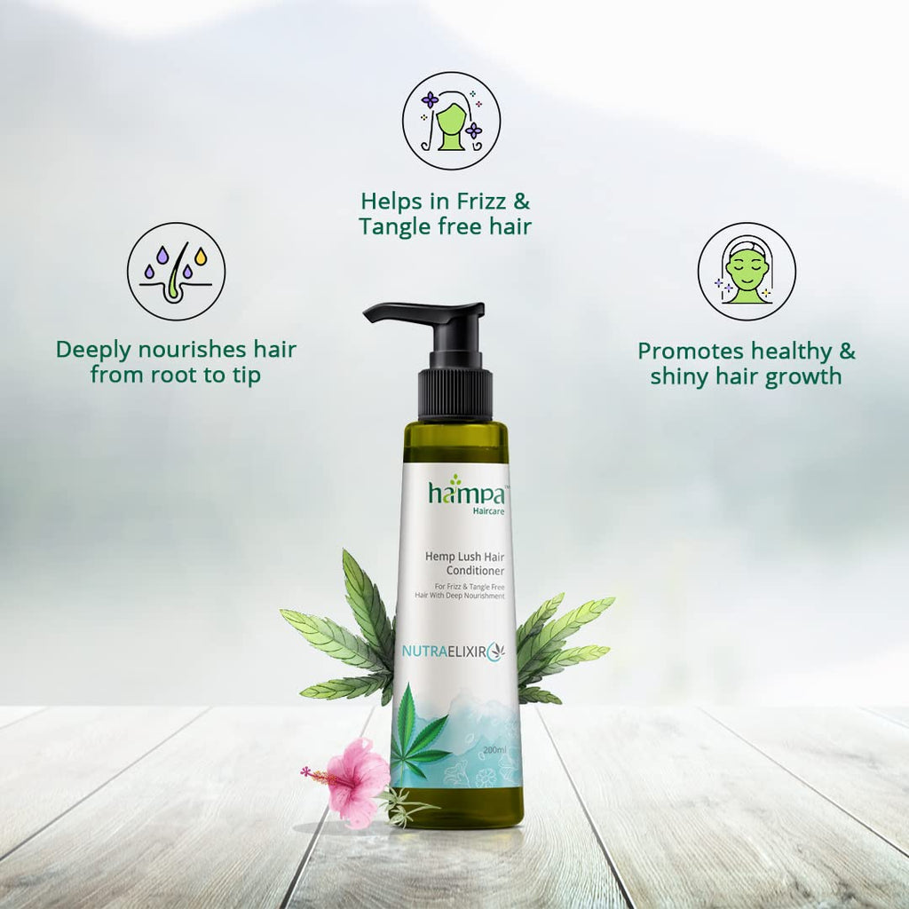 Hampa Hemp Lush Hair Conditioner - 200 ml