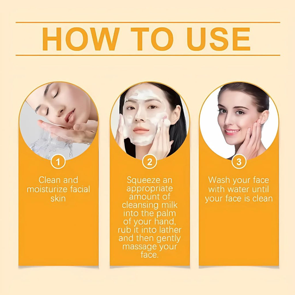 Smartdrops Vitamin C Face Wash For Oil-Free Face Wash and Acne-Prone, Dry & Oily Skin | Deep Clean Gentle Cleanser 100 ML