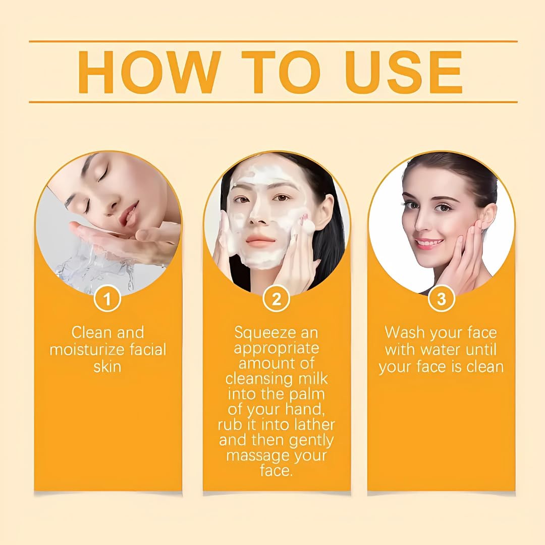 Smartdrops Vitamin C Face Wash For Oil-Free Face Wash and Acne-Prone, Dry & Oily Skin | Deep Clean Gentle Cleanser 100 ML