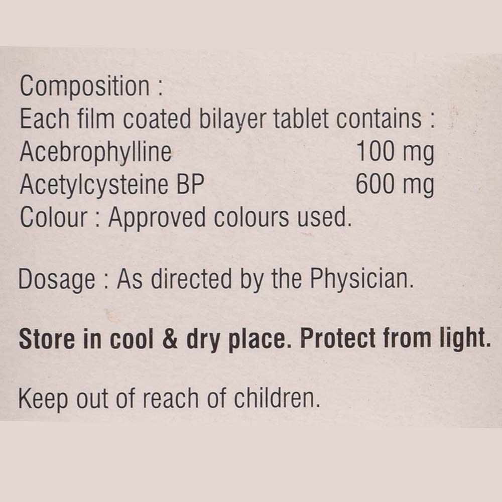 Brophyle N - Strip of 10 Tablets