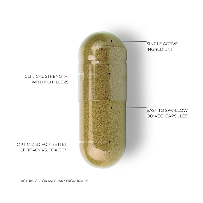Folius Labs Bacopa Monnieri  750mg Organic Herbal Supplement - 7 caps