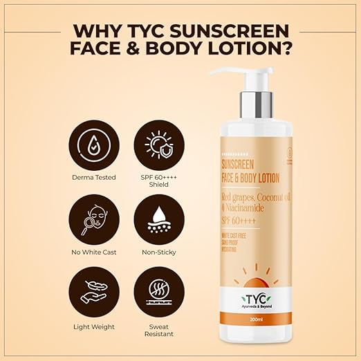 Trust Your Choice Sunscreen Spf 60++++ Face And Body Lotion - 200 ml
