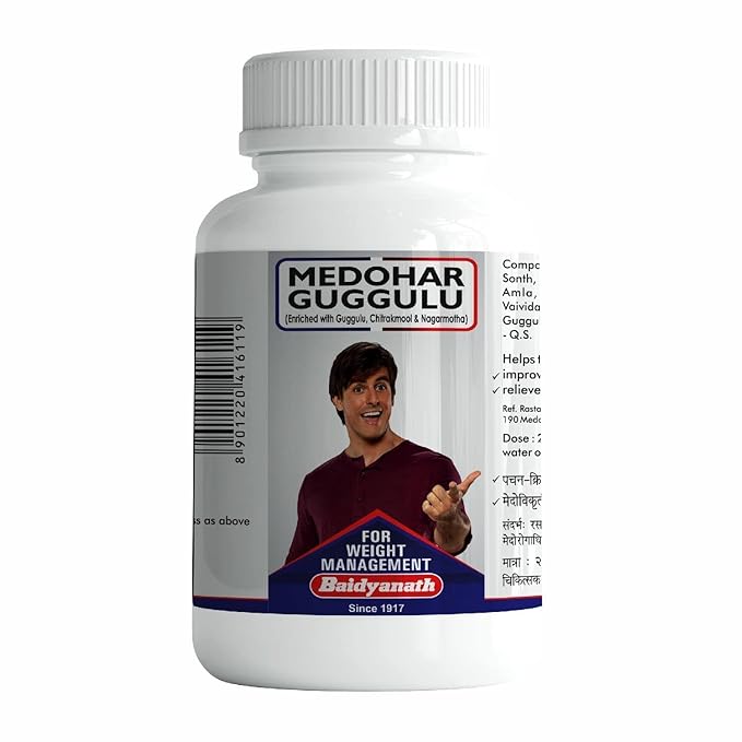 Baidyanath Medohar Guggulu - 120 Tabs