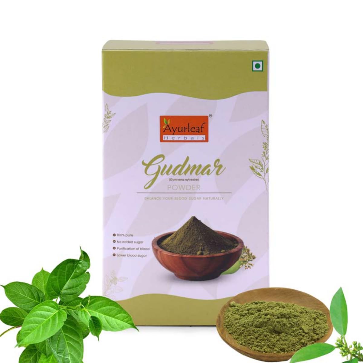 Ayurleaf Herbals Gudmar Powder - 200 Gms