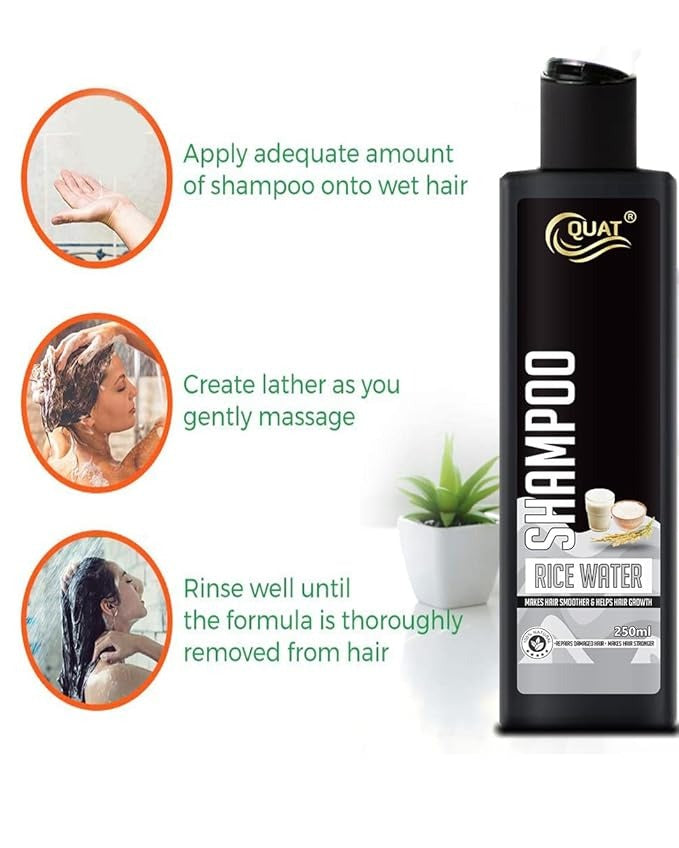 Quat Rice Water Hair Shampoo - 250 ml