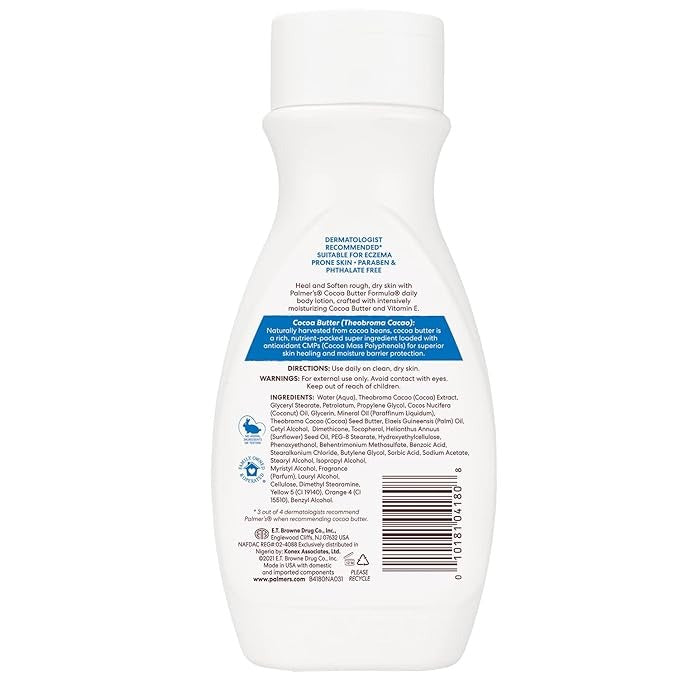 Palmer's Cocoa Butter Formula with Vitamin E Heals and Softens Rough Dry Skin - 250 ml