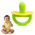 Kidology Teether for Babies 6+ Months Silicone Baby Teething Toy Green
