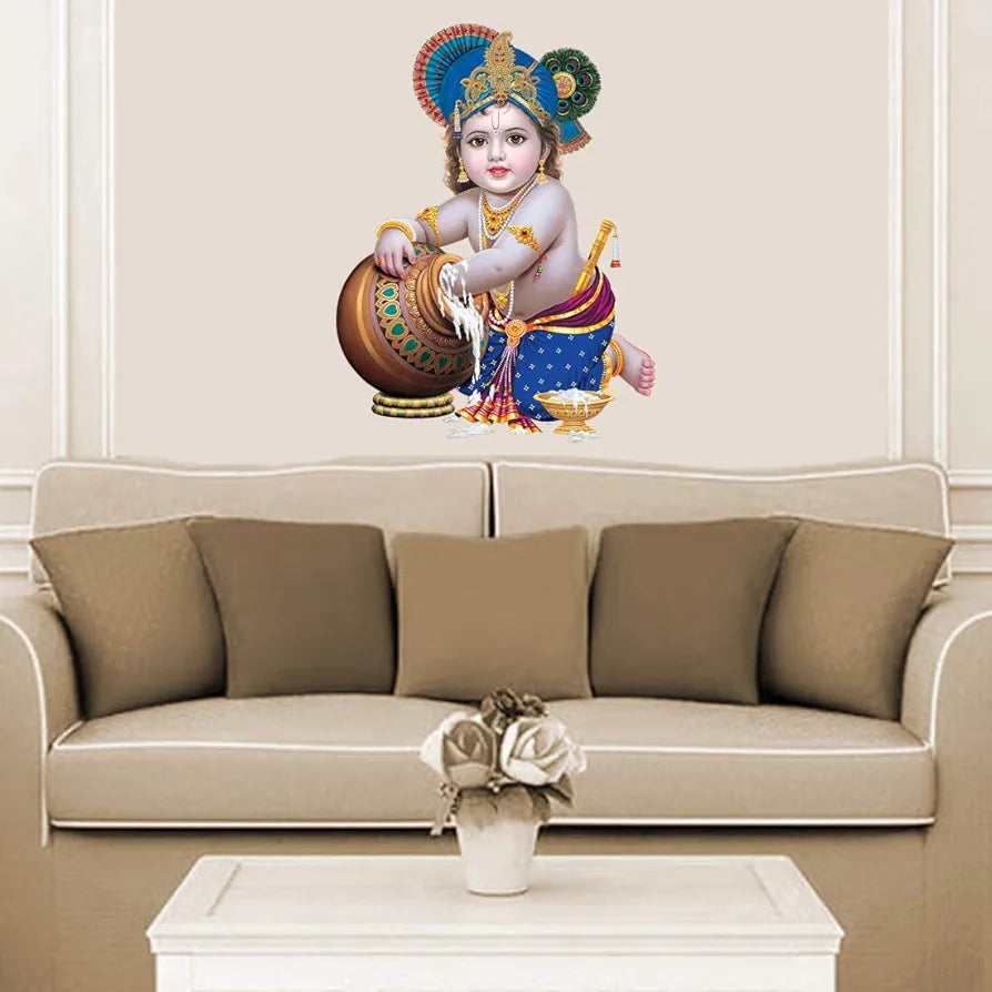 Rangoli Large Modern Art Wall Sticker Mullticolor Vinyl Sticker 40cm or 50 cm