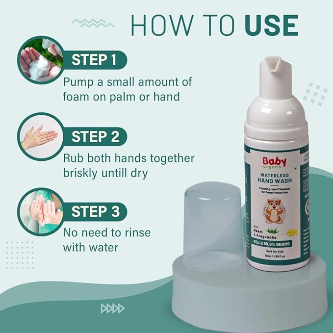 Babyorgano Waterless Handwash - 50 ml