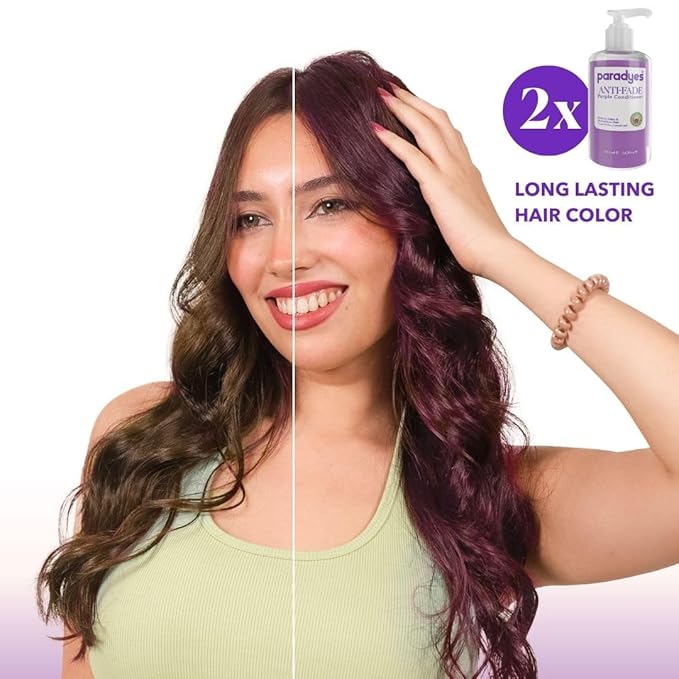 Paradyes Anti Fade Purple Conditioner - 180 Ml