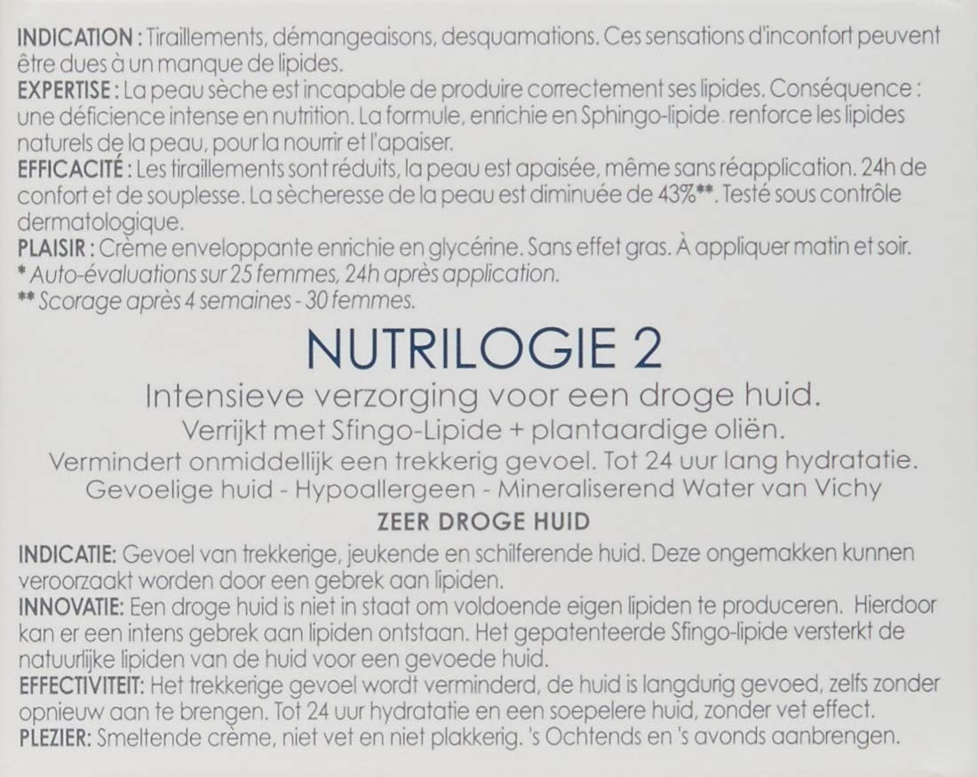 Vichy Nutrilogie 2 Creme - 50 ml