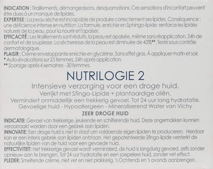 Vichy Nutrilogie 2 Creme - 50 ml
