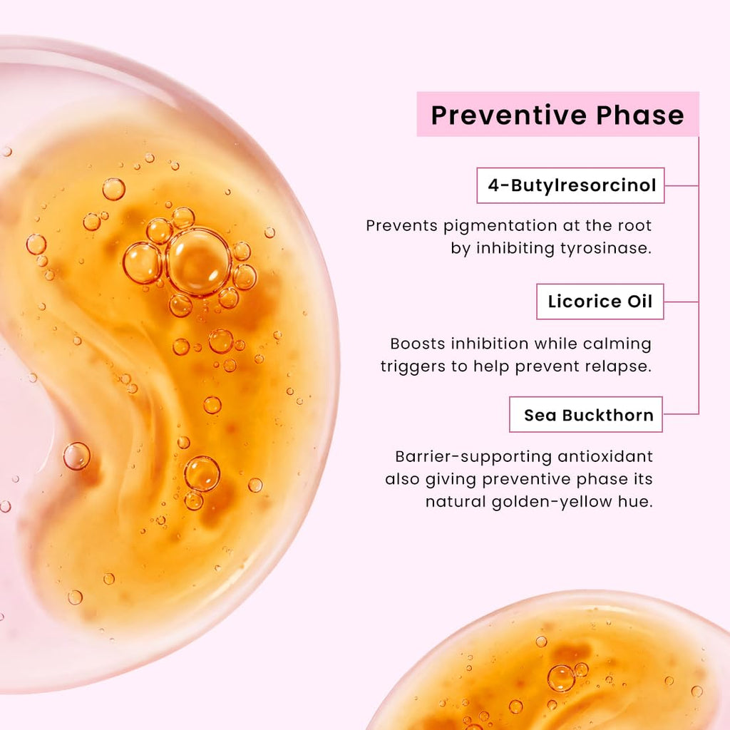 Hyphen 4% Tranexamic Acid + 5% Niacinamide Biphasic De-Pigmentation Serum | Correction & Prevents Hyperpigmentation, Dark Spots & Melasma| In-vivo tested & Non-Comedogenic| Deep Penetration - 30 ml