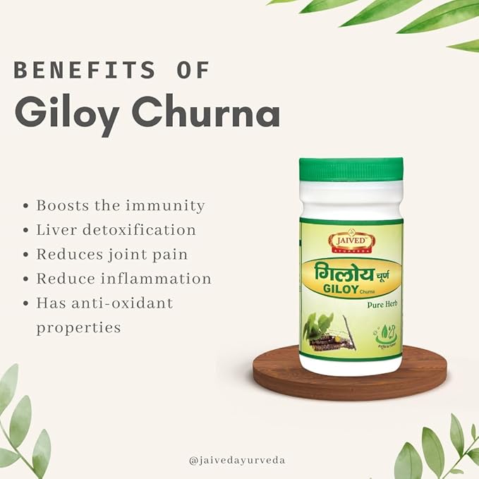 Jaived Ayurveda Giloy Churna - 100 Gms (Pack of 4)