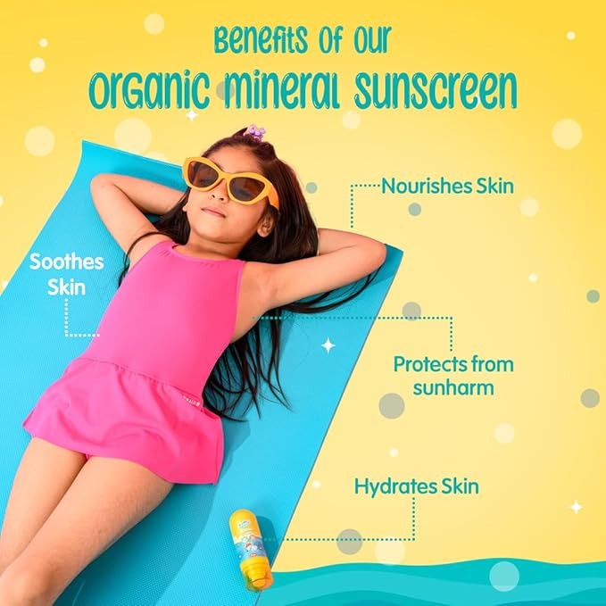 Puddles Organic Guard & Hydrate Mineral Sunscreen Age 2-12 years - 50 ml