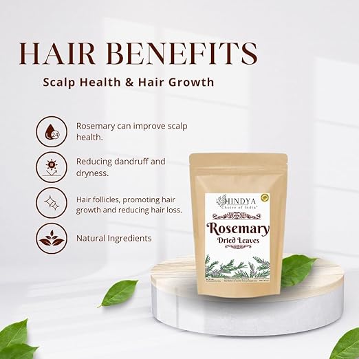 Hindya Ayurvedic Luxury Rosemary Dried Leaves for Hair Growth - 50 gms