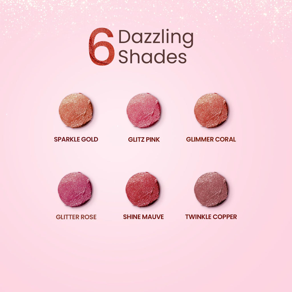 Swiss Beauty More Than Glitter Lipstick | Glittery Finish | Nourishing | With Vitamin C | One Swipe Smooth Glide | Shade- 3 Glimmer Coral, 3gm